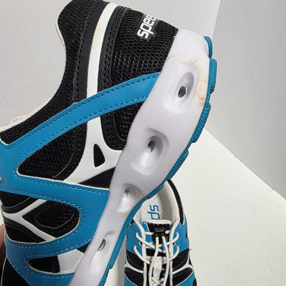 Speedo Womens Hydro Comfort 3.0 Water Shoe Sneaker Womens Sz 9 Blue Black - Picture 5 of 14